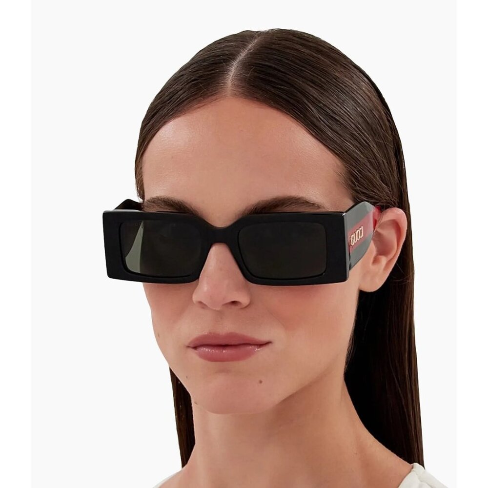 Gucci Pop Web Gg1860s Rectangular Sunglasses New - image 2